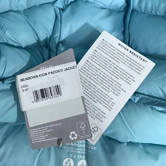 Mountain Warehouse Seasons Padded Jacket NWT